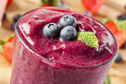Blueberry smoothie