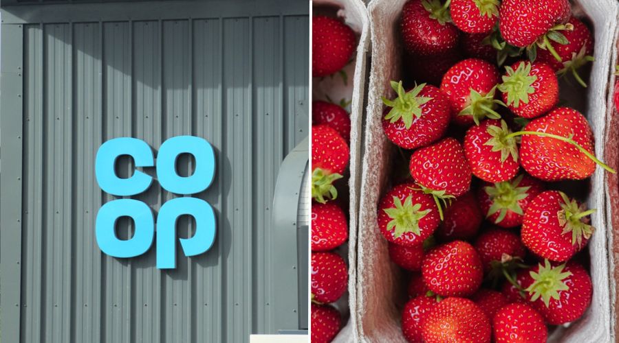 Co-op first to announce move to 100% British strawberries for summer season 