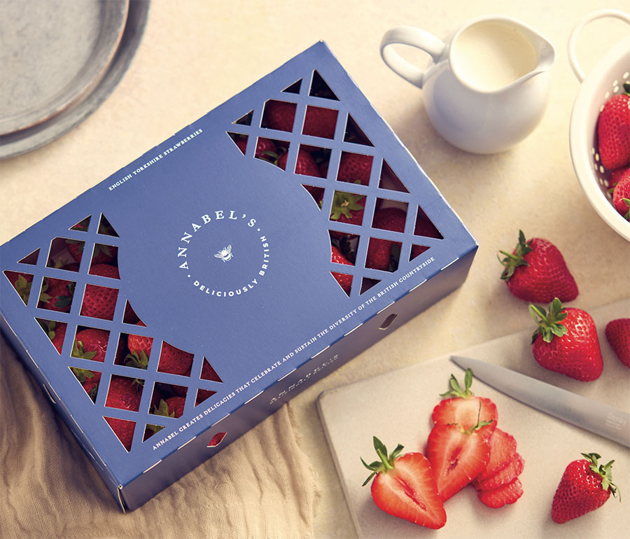 luxury brand strawberries