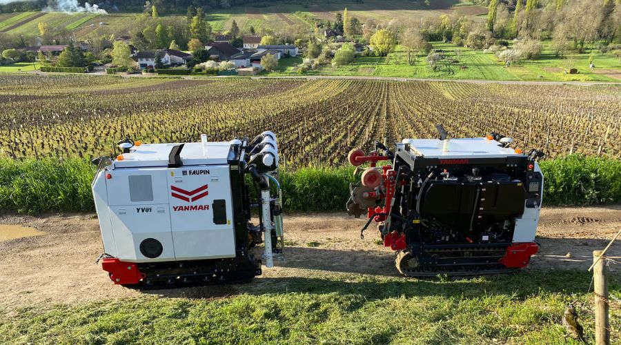 Moët & Chandon paired up with a viticulture tech company, Yanmar Vineyard Solutions, to advance robotic vineyard management in Champagne.
