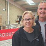 Vineyard Supplies owners Jason and Louise Wilson.