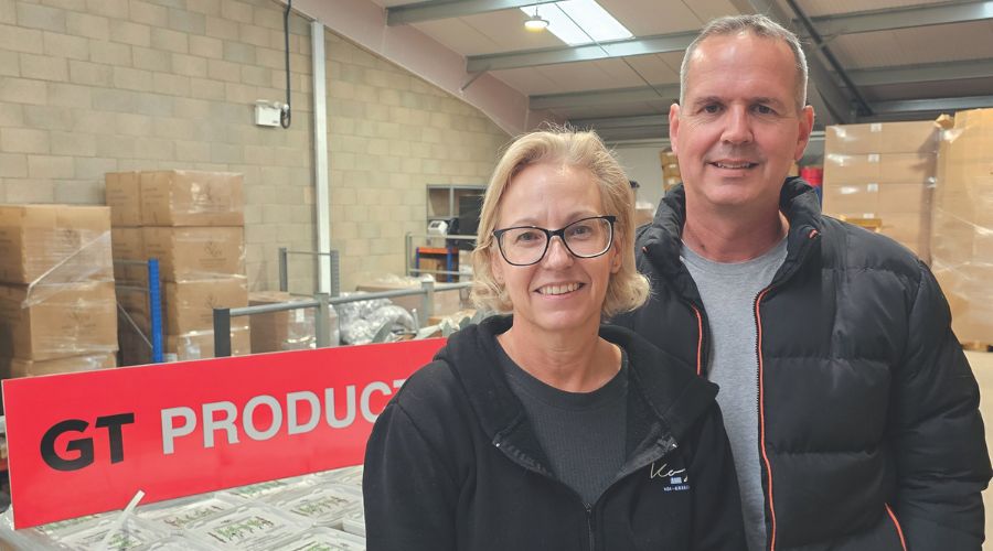 Owners of Vineyard Supplies - Louise and Jason Wilson