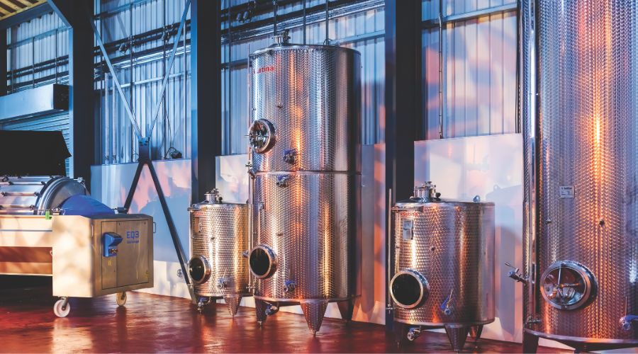 Letina stainless steel tanks